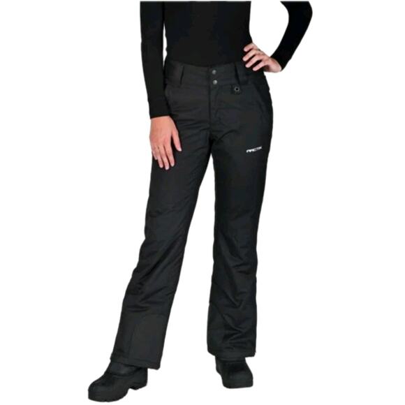 Arctix Snow Ski Pants Sz L Black 5K Insulated Snowbard Winter Snowmobile Lined - Picture 5 of 16